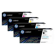 *Bundle* 4x Pack Genuine HP W2120X W2121X W2122X W2123X High Yield Toner Cartridge Set #212X
