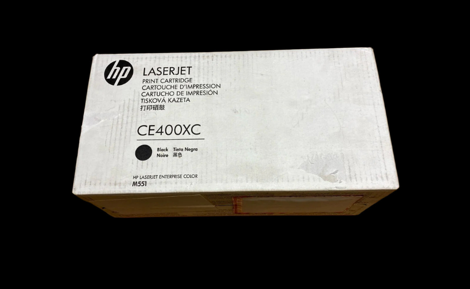 *SALE!* Genuine HP #507X BLACK Toner Cartridge for Laserjet Enterprise M551dn M575dn M570dw 11K [CE400X]