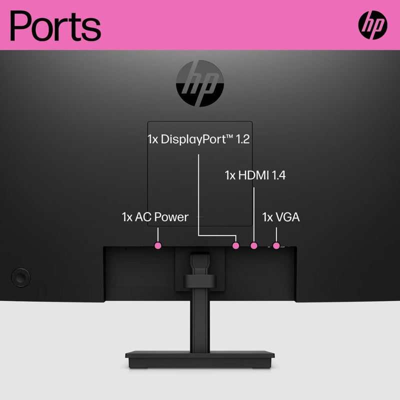 *SALE!* HP 23.8 inch V24ie G5 FHD 16:9 IPS Monitor 1920x1080@75Hz 5ms [6D8H1AA]