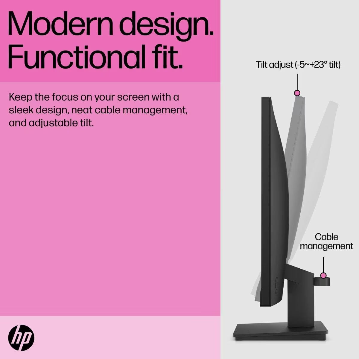 *SALE!* HP 27 inch V27ie G5 FHD 16:9 IPS Monitor 1920x1080@75Hz 5ms [6D8H3AA]