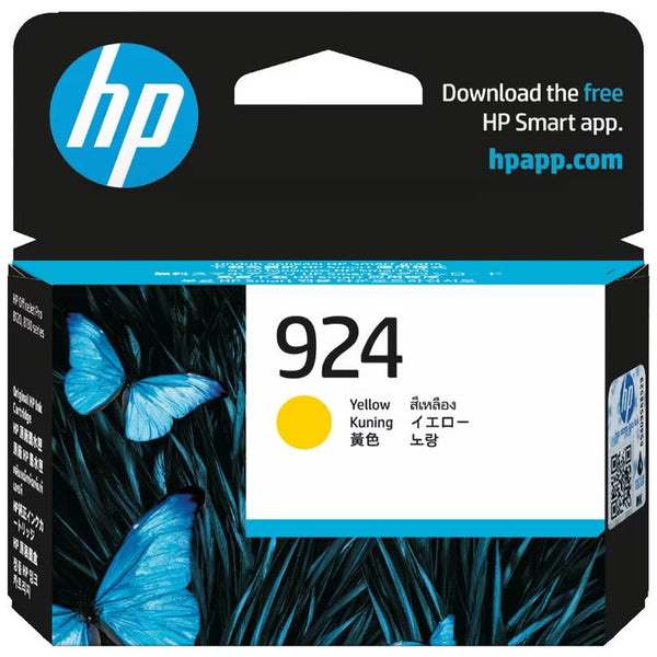 Genuine HP #924 YELLOW Ink Cartridge for OfficeJet Pro 8120e 8130e [4K0U5NA]