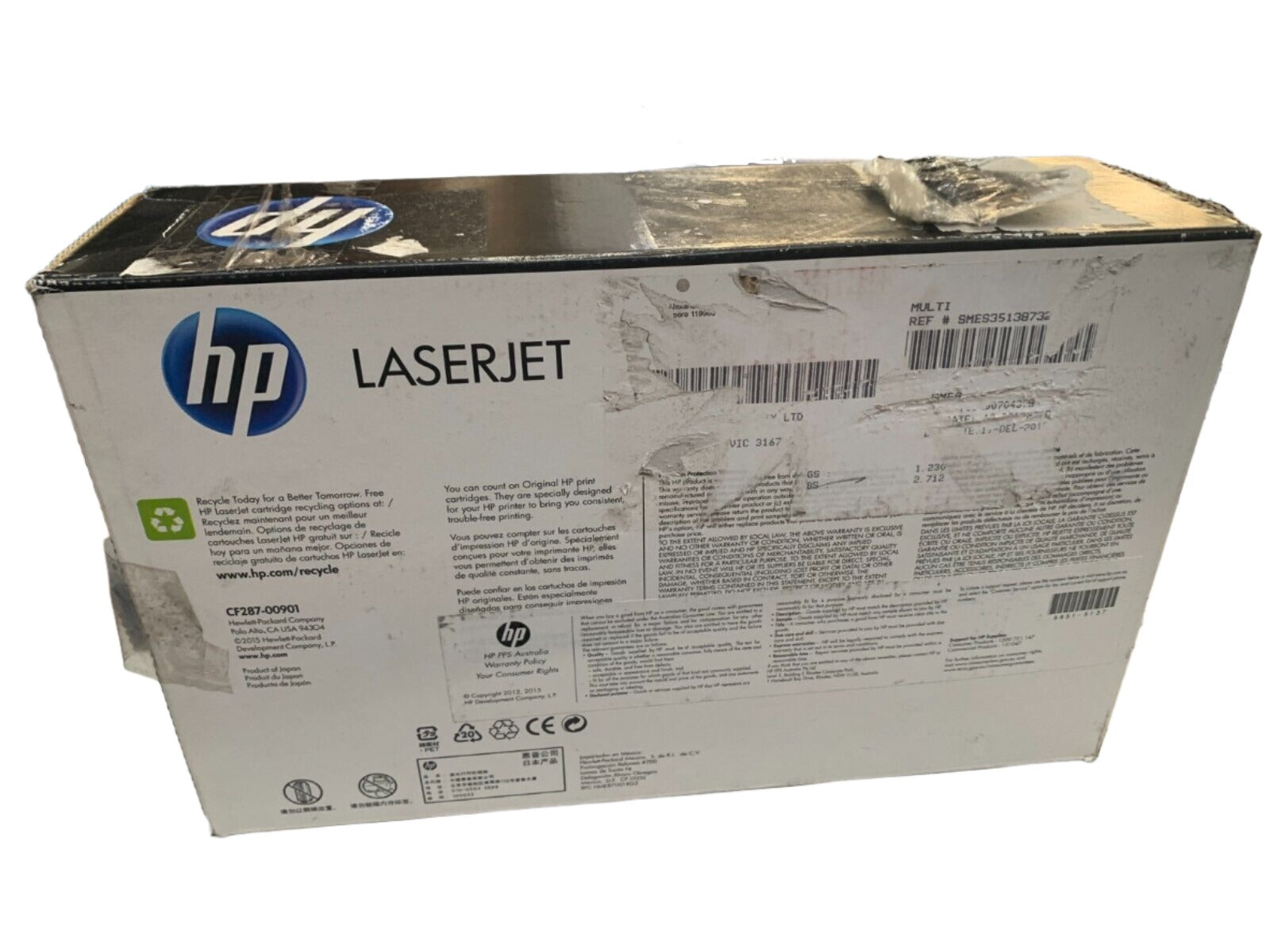 *CLEAR!* Genuine HP #87A BLACK Toner Cartridge for M506 M506dn M527dn CF287A (9K)