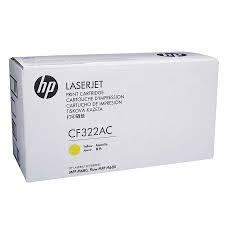 Genuine HP #653A Yellow Toner Cartridge CF322A for LaserJet M680dn M680f M680z (21K)