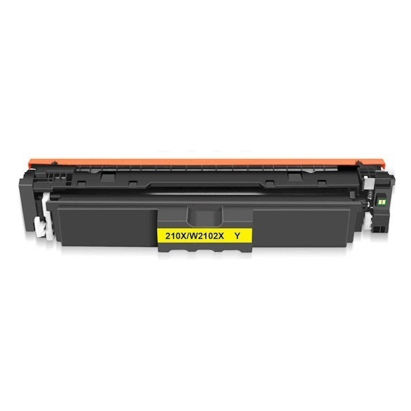 OZ A-Grade Premium Compatible HP W2102X High Yield Yellow Toner Cartridge 210X (5.5K)