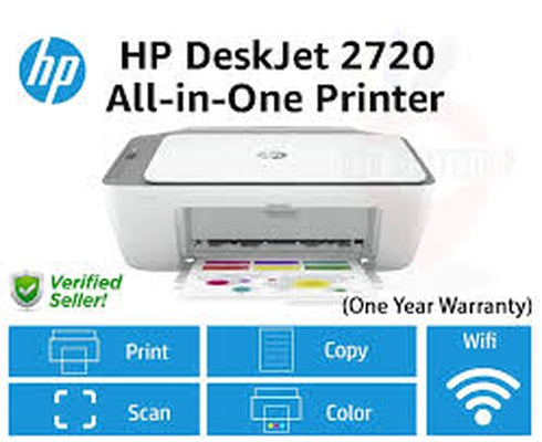 *Sale!* Hp Deskjet 2720E All-In-One Mfp Wi-Fi Printer+Airprint