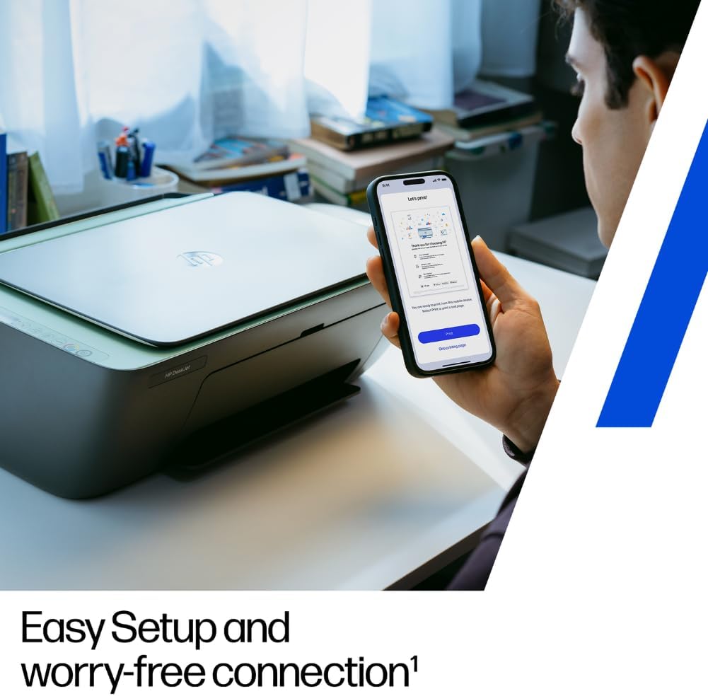 HP DeskJet 2923e A4 Inkjet All-in-One Printer Wi-Fi Instant Ink Ready