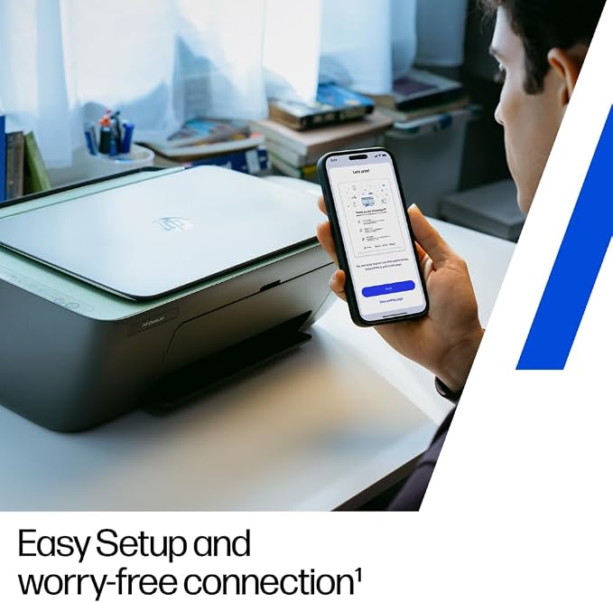 HP DeskJet 2923e A4 Inkjet All-in-One Printer Wi-Fi Instant Ink Ready