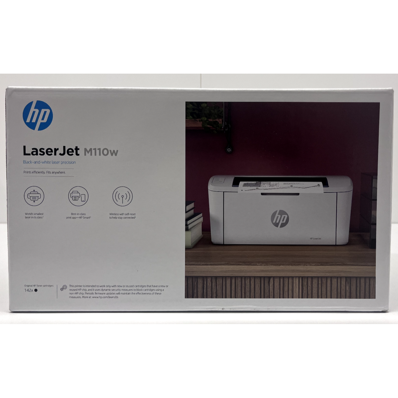 HP LaserJet M110w A4 Wireless Mono Laser Trade Printer 20PPM [7MD66F]