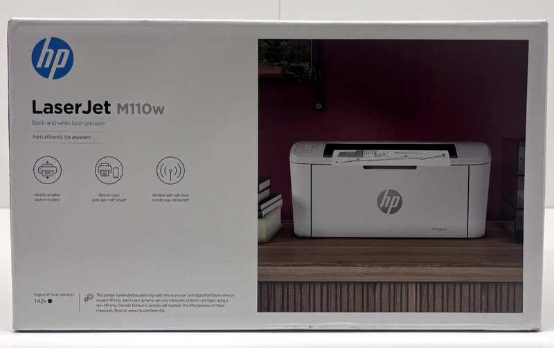 *SALE!* HP LaserJet M110w A4 Wireless Mono Laser Trade Printer 20PPM [7MD66F]