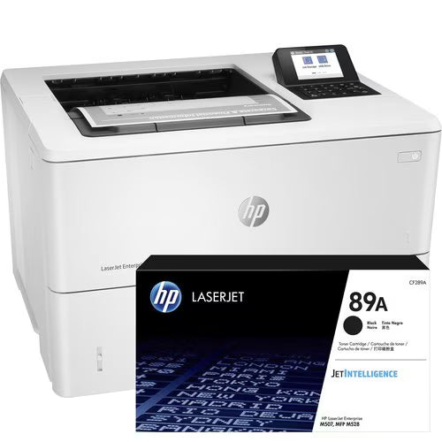 HP LaserJet Enterprise M507dn A4 Mono Laser Printer+BONUS: CF289A Toner Bundle [1PV87A]
