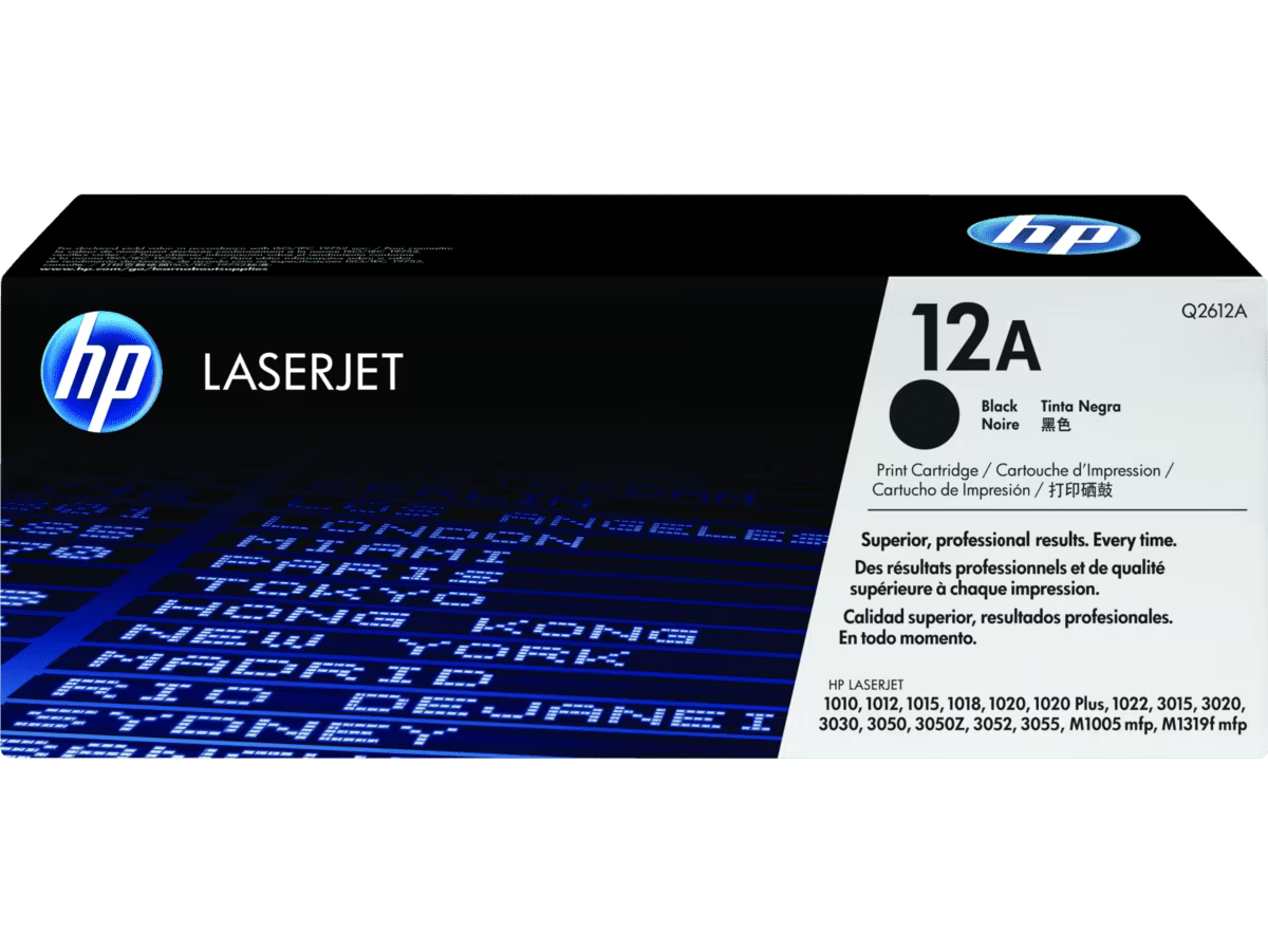 *Open Box* Genuine HP Q2612A Black Toner Cartridge (2K Yield)
