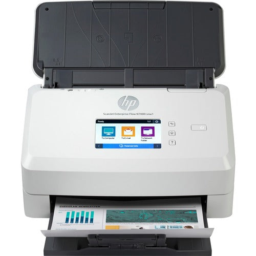 HP Scanjet Enterprise Flow 7000 SNW1 Sheetfed Scanner+3-YR NBD Exchange Warranty [6FW10A+UD3C0E]