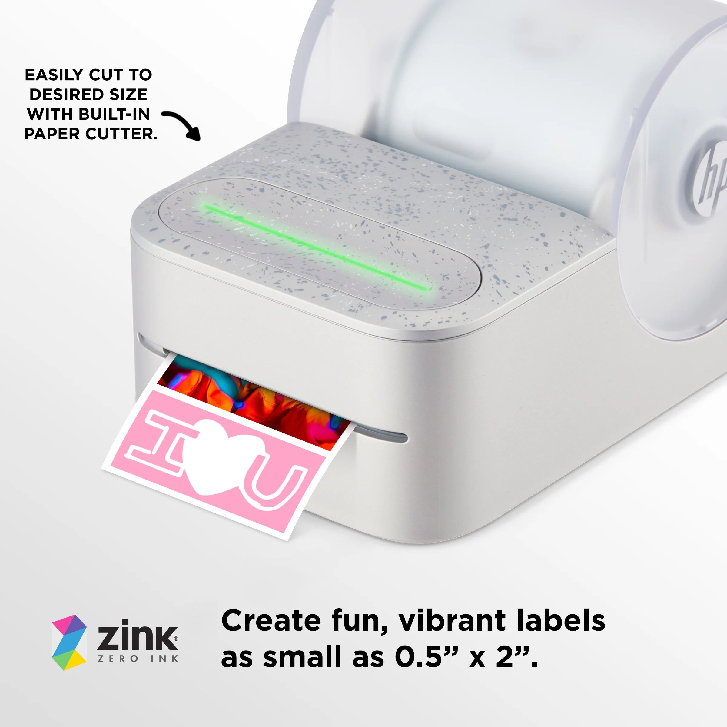 HP Sprocket Panorama 5 Meter Zink Paper Roll for Photo and Label Printer [HPIZPANROLL]