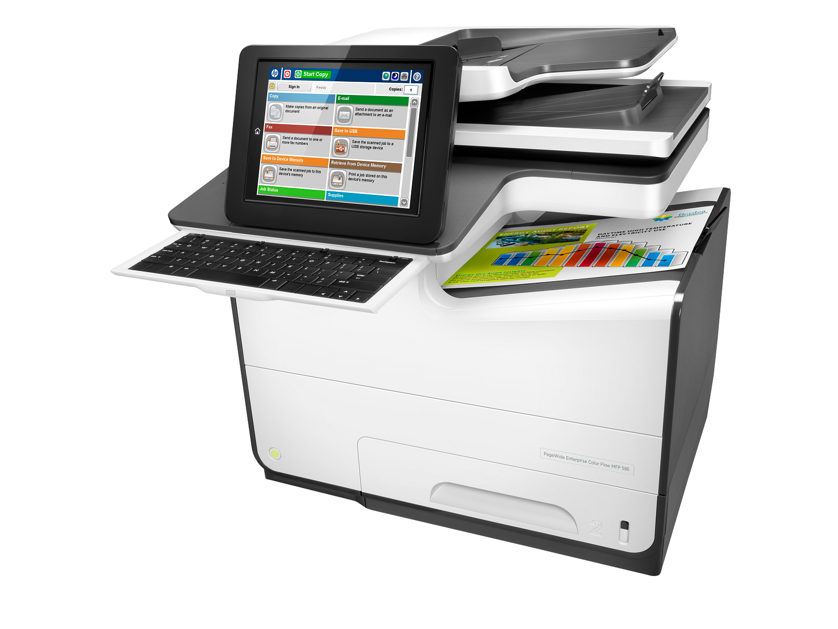 *SALE!*HP PageWide Enterprise Color Flow MFP 586z A4 Colour Multifunction Printer 75PPM [G1W41A]