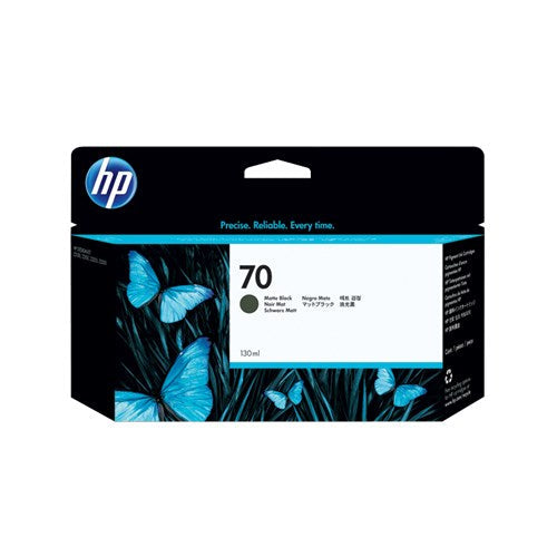 HP 70 MATTE BLACK INK 130ML C9448A FOR Z2100 3100 3200 C9448A