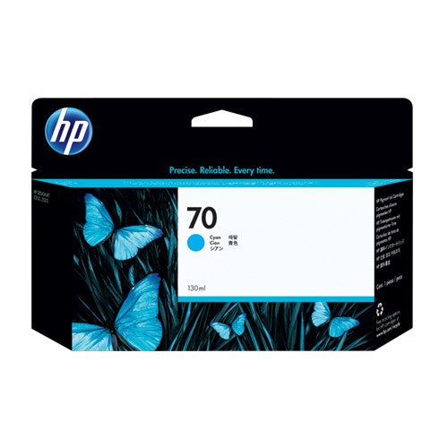 HP 70 CYAN INK 130 ML C9452A FOR Z2100 3100 3200 C9452A