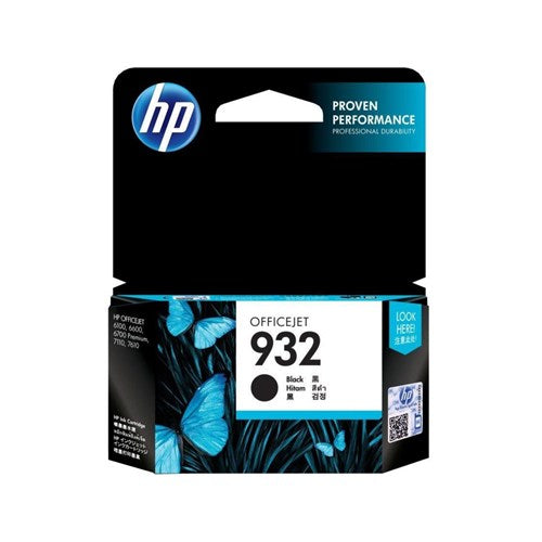 HP 932 BLACK INK 400 PAGE YIELD FOR OJ 6600 & 6700 CN057AA