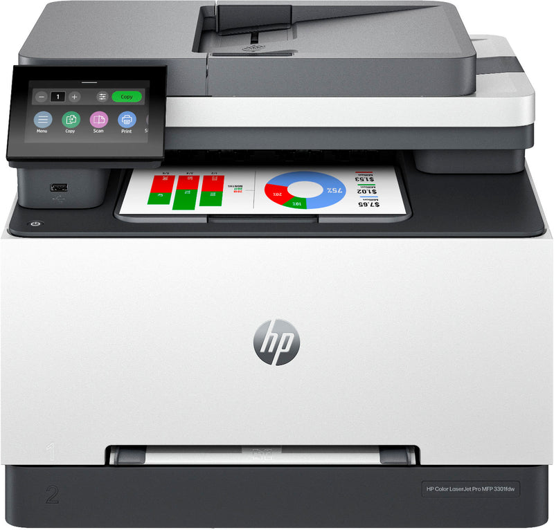 *NEW!* HP Color LaserJet Pro MFP 3301fdw 4-in-1 Multifunction Printer+FAX 25PPM [499Q5F]