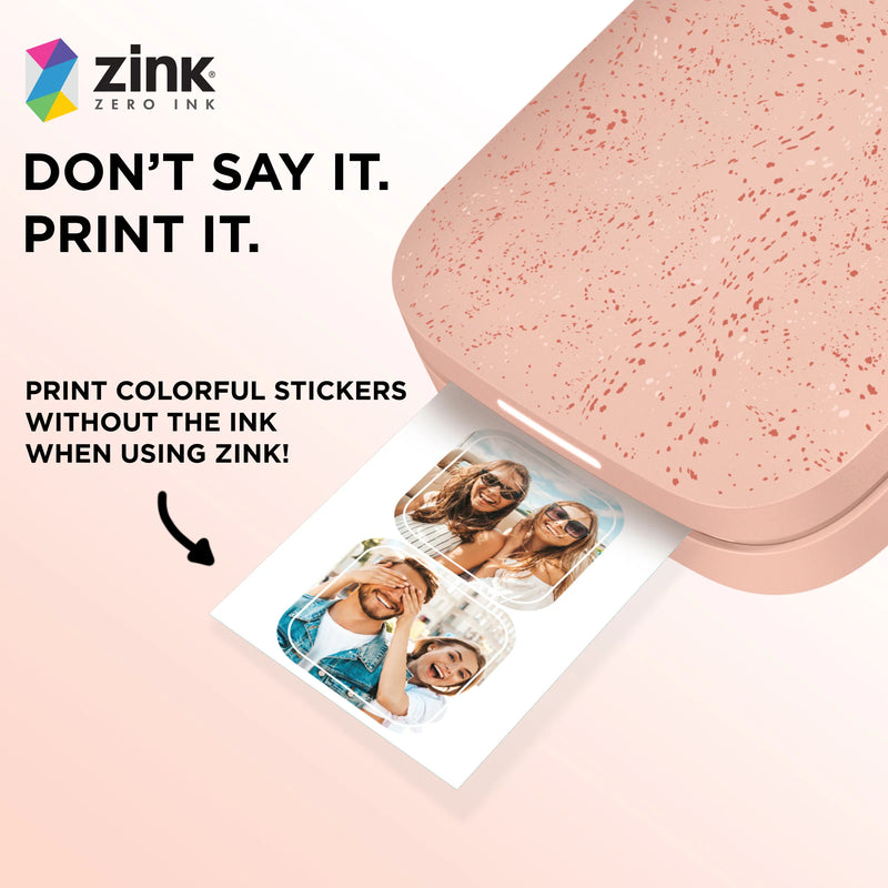 Genuine HP Sprocket 2"x3" Premium Zink Sticker Photo Paper 50x Sheets 1DE39A - HPIZ2X350