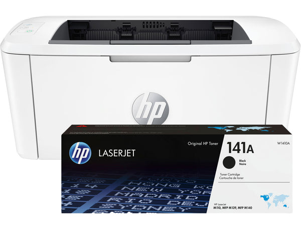 *Bundle!*HP LaserJet M110we A4 Mono Laser Wireless Printer+Extra #141A Black Toner W1410A+7MD66E
