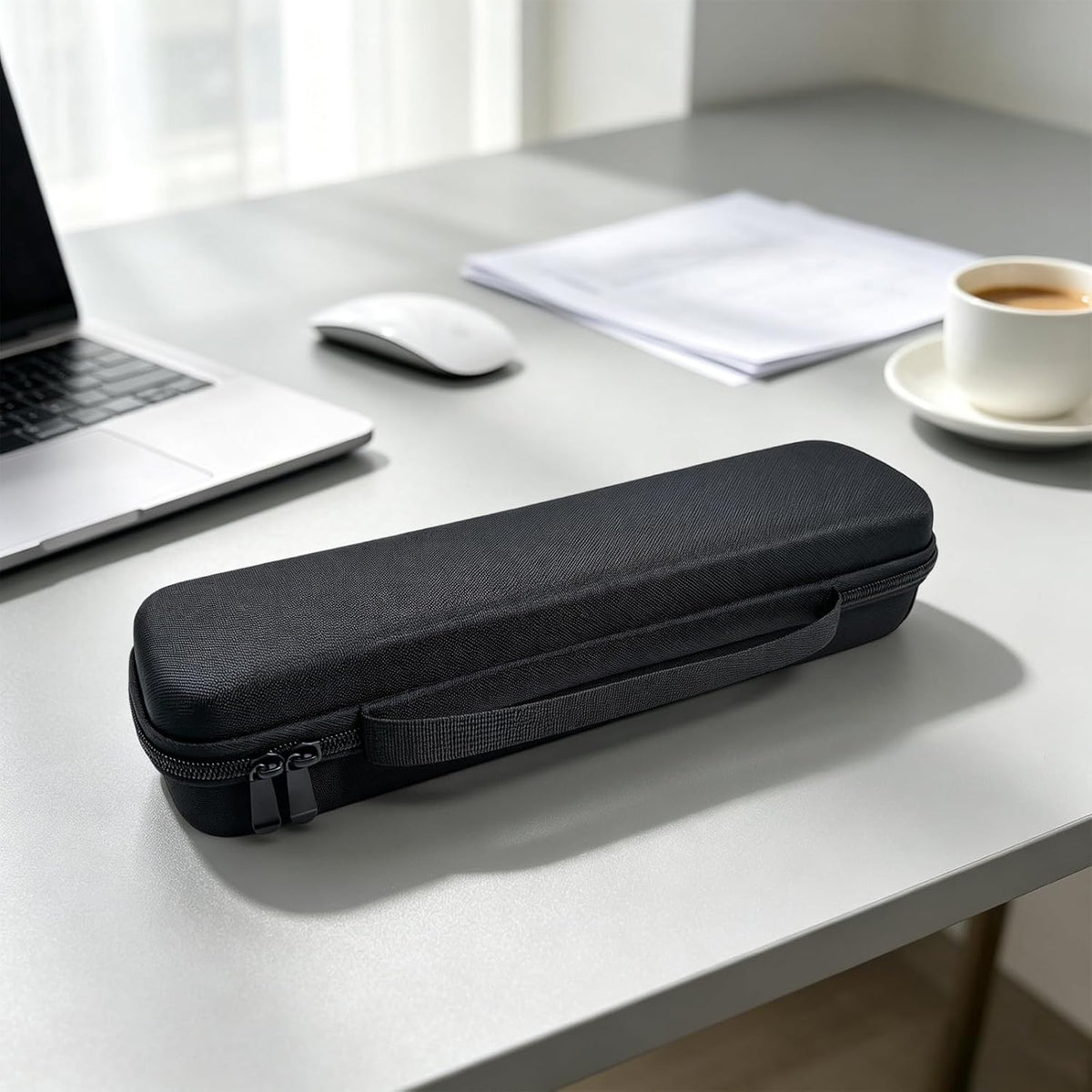 Hard EVA Carrying Case for Brother DS-640 DS-720D DS-740D DS-940DW Portable Document Scanners – Black