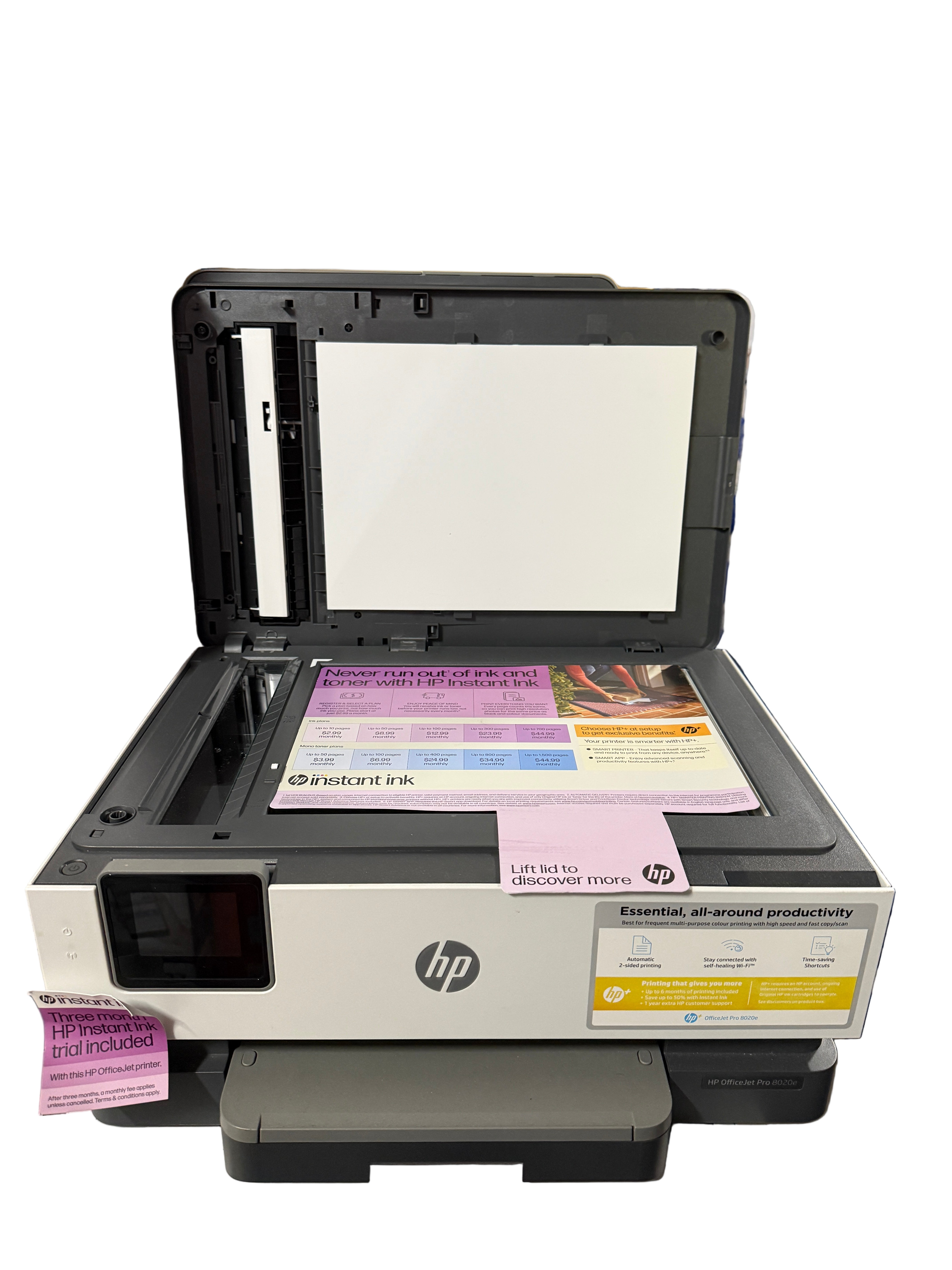 *Ex-Demo* HP OfficeJet Pro 8020e A4 Multifunction Printer without Ink [229X1D]