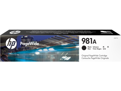 HP 981A BLACK ORIGINAL PAGE WIDE CRTG 6K J3M71A