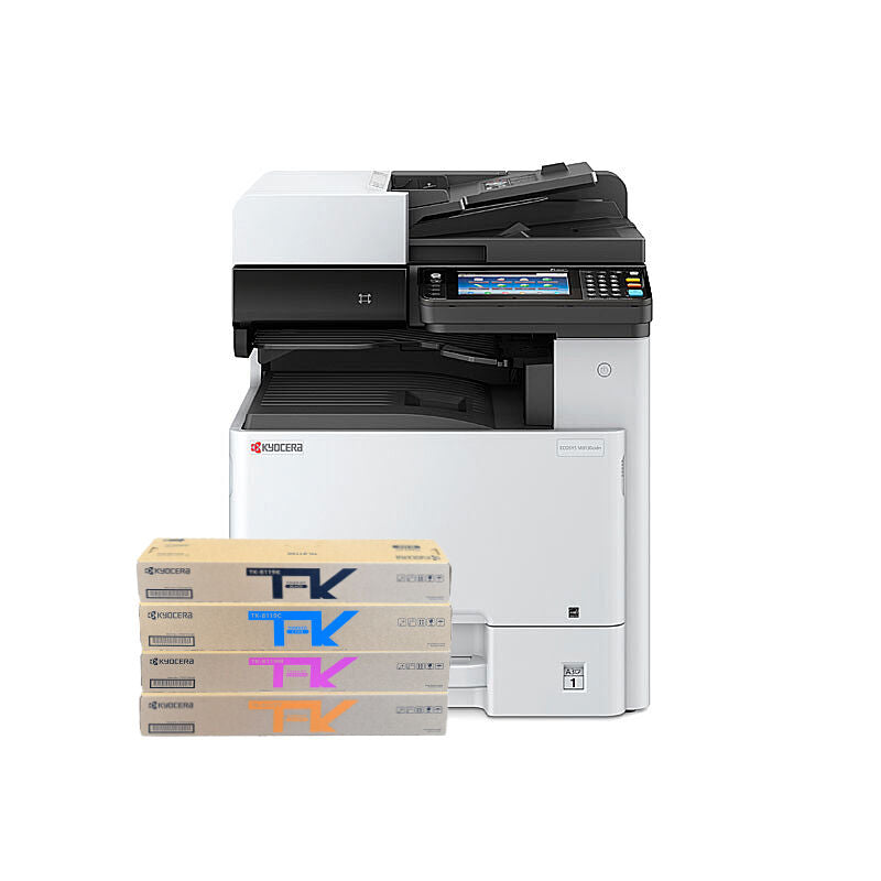 Kyocera ECOSYS M8130cidn A3 Colour Multifunction Printer +BONUS: TK8119 C/M/Y/K Toner Set