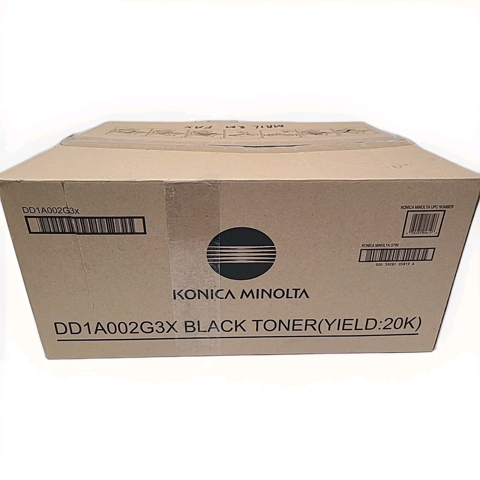 Genuine Konica Minolta DD1A002H3X Black Toner Cartridge for Bizhub 25E (20K)