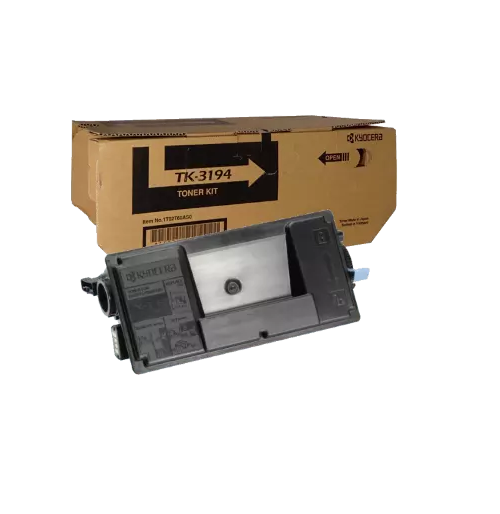 Genuine Kyocera Tk-3194 Black Toner Kit/Cartridge For P3055Dn/P3155Dn/P3060Dn/P3260Dn (25K)