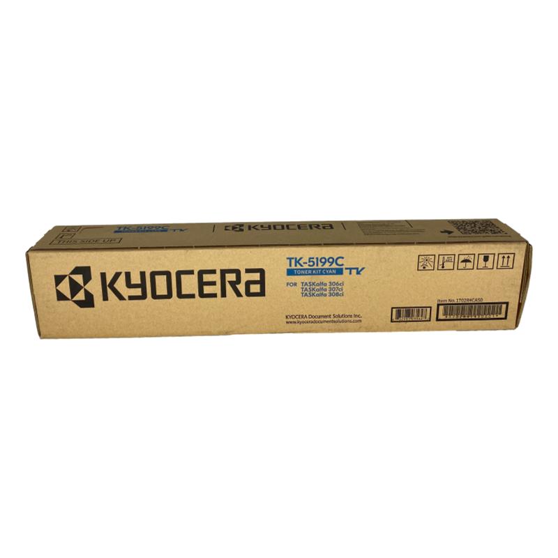Genuine Kyocera Tk-5199 Cyan Toner Kit For Taskalfa 306Ci/307Ci/308Ci (15K) [Tk5199C] Cartridge -