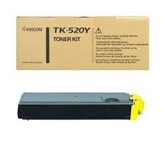 *Clear!* Genuine Kyocera Tk-520 Yellow Toner Cartridge For Fsc5015N 4K [Tk520Y] -
