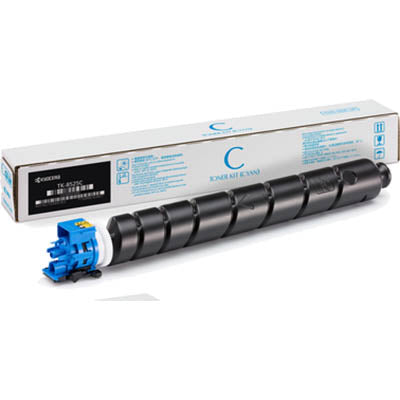 Genuine Kyocera Tk-8529 Cyan Toner For Taskalfa 4052Ci 4053Ci (20K) [Tk8529C] Cartridge -