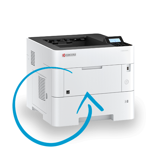 Kyocera P3055Dn/p3155Dn A4 Mono Laserprinter 55Ppm Tk3194 P/n:1102Tr3As0 Laser Printer Single