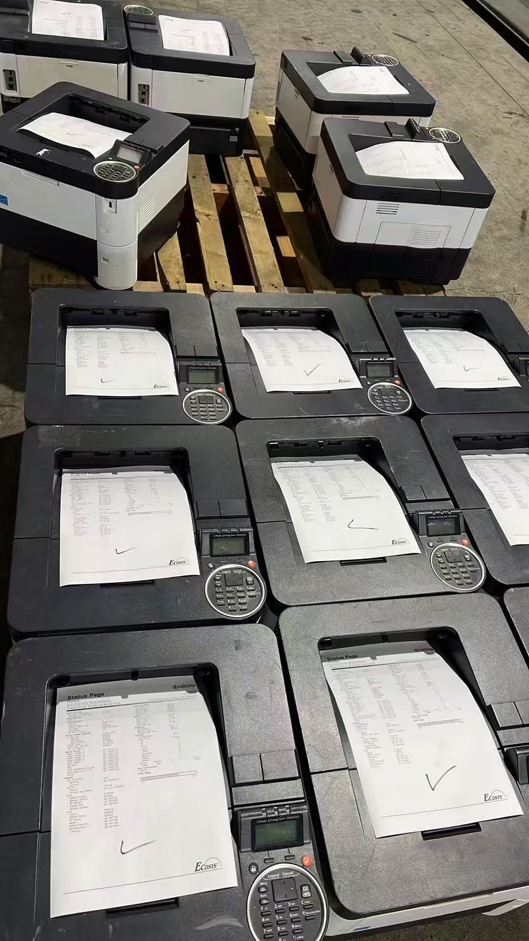 Ex-Leasing Unit Kyocera ECOSYS P3045dn A4 Mono Laser Printer TK-3164 1102S23NL0