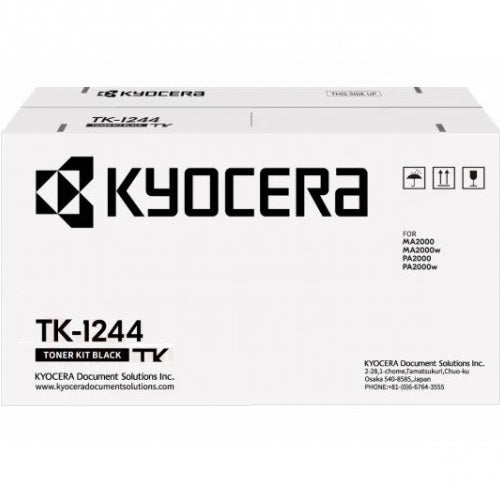 Genuine Kyocera TK-1244 BLACK Toner Kit/Cartridge for MA2000w TK1244K (1.5K)