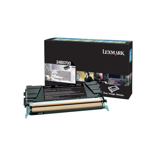 Lexmark XS748 Blk High Yield Bsd Return Program Cart 12K 24B5700