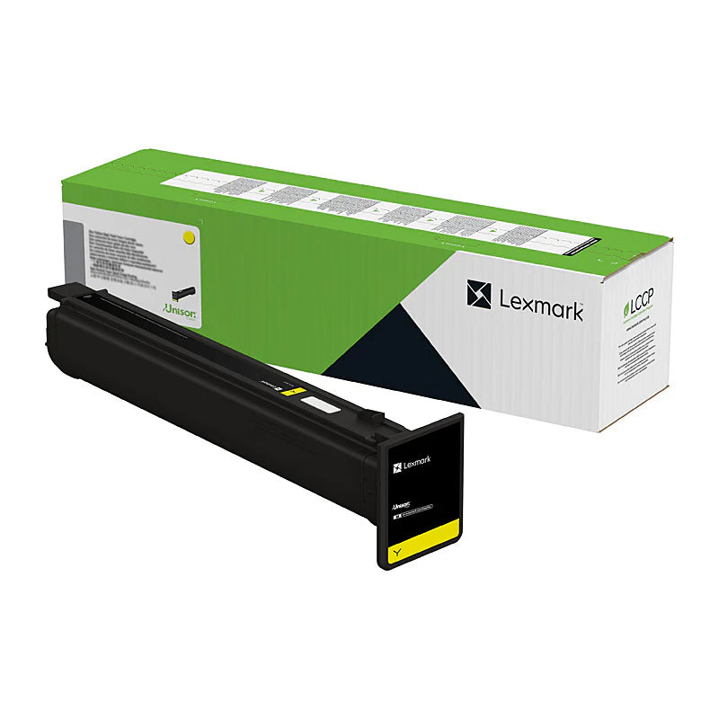 Lexmark Genuine Yellow Toner Cartridge for XC9525/XC9535/XC9635/XC9645/XC9655 (24B7604) 12K