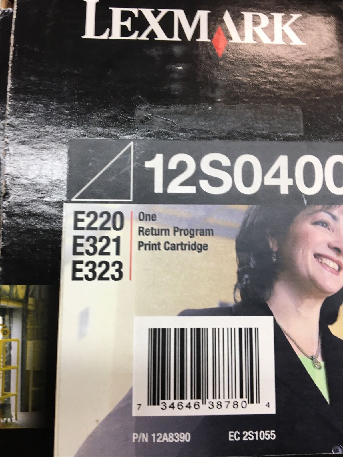 1 x Genuine Lexmark E220 E321 E323 Toner Cartridge Return Program ...