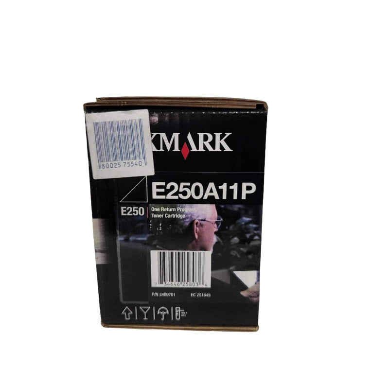 *Open Box* Genuine Lexmark E250 E250D E250DN Black Toner Cartridge 3.5K [E250A21P]