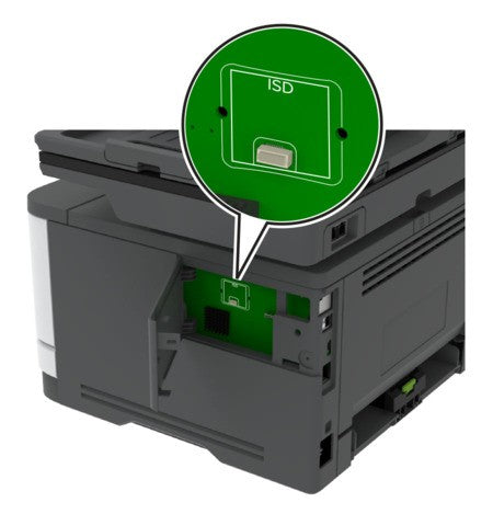 Lexmark 128GB Intelligent Storage Drive (ISD) – Bulk Storage + User Flash(57X9528) 2GB