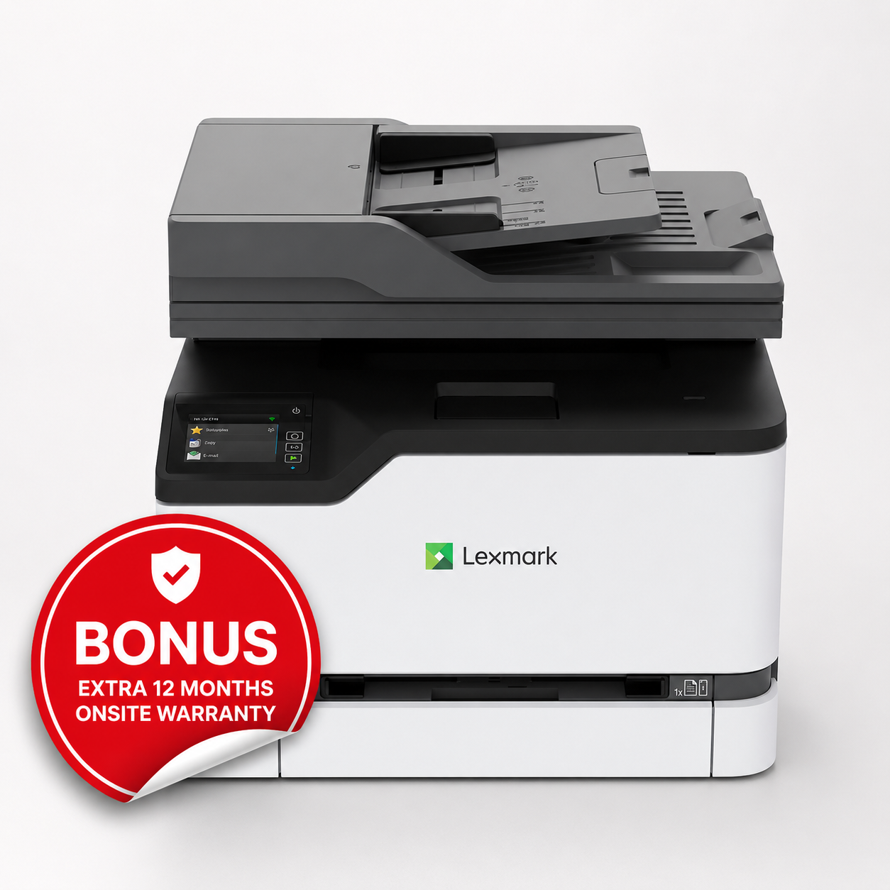 Lexmark CX431adw A4 Colour Laser MFP Printer+BONUS: Extra 12 Month ...