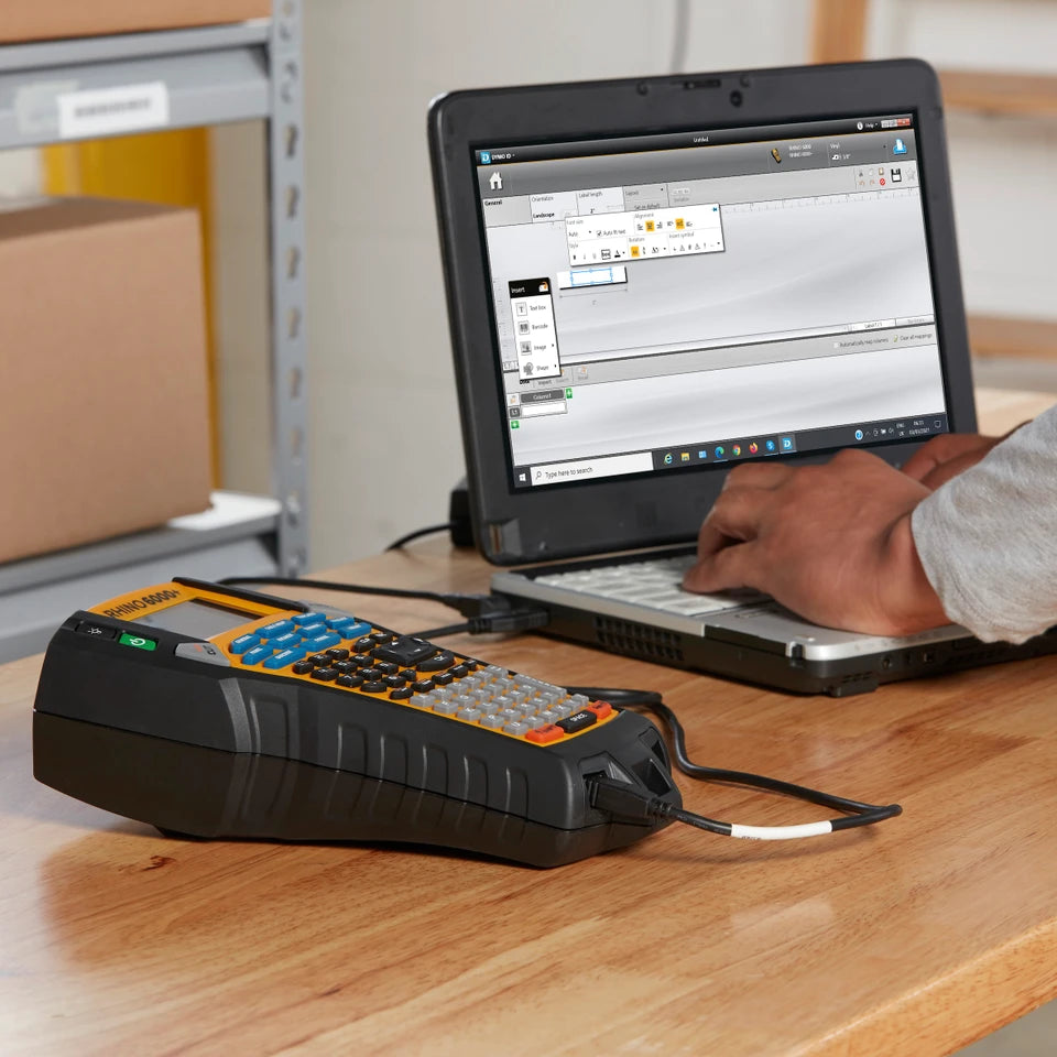 DYMO Rhino 6000 Plus Industrial Label Maker and Contigo Kit