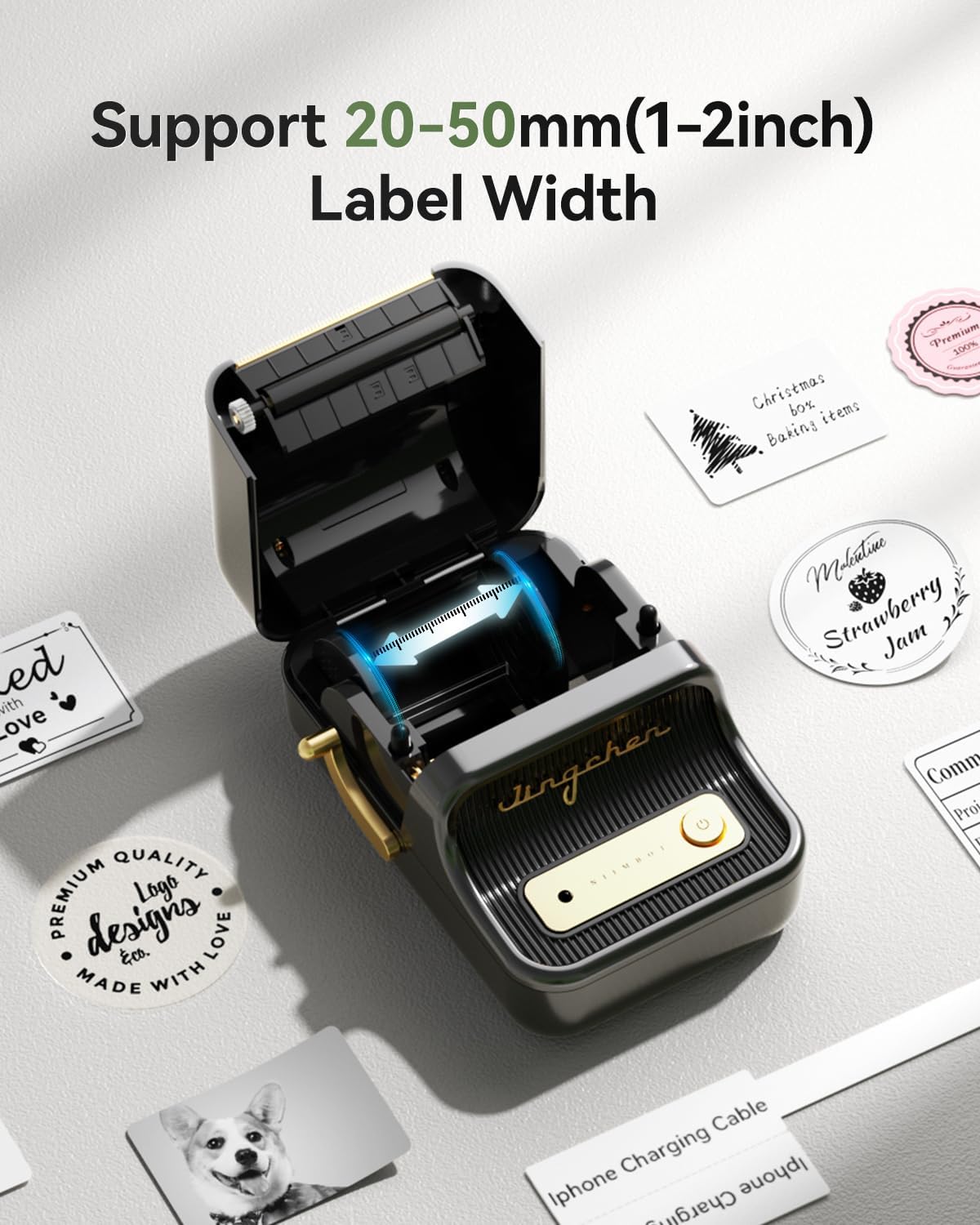 *New!* Niimbot B21 Classic Black Thermal Smart Label Printer BT [NIIMBOTB21]