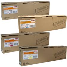 *Bundle* Genuine OKI MC862 C/M/Y/K Toner Cartridge Set [44643025-44643028]