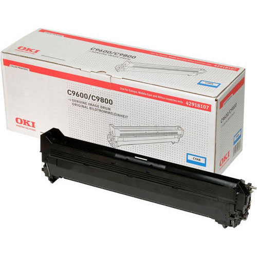 Genuine OKI 42918919 Cyan Toner Cartridge for C9600 C9650 C9800 C9850