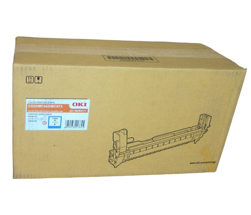 *SALE!* Genuine OKI CYAN Imaging Drum Unit for C532dn MC563dn MC573dn (30K) [46484111]