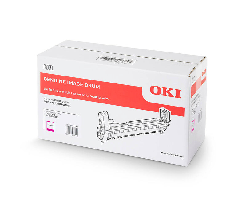 Genuine OKI 46484110 MAGENTA Imaging Drum Unit for C532dn MC563dn MC573dn (30K)