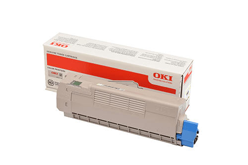 *SALE* Genuine OKI WHITE Toner Cartridge for C711WT 44318666 (6K)