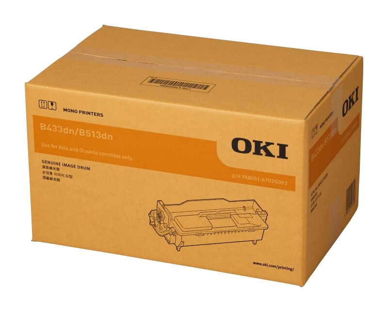 Genuine OKI Black Drum Unit for B433dn B513dn (30K) [YA8001-6702G003]